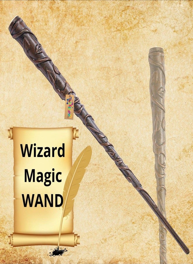 Western Era Classic Metal Core Handcrafted Hermione Magic Sorcerer'S Granger Wand|Wizard Stick Collectible Cum Cosplay Accessory (34 Cms Length)|Multicolor - Image 2